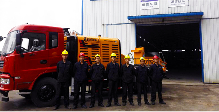 慧盟 混凝土泵車(chē)車(chē)型